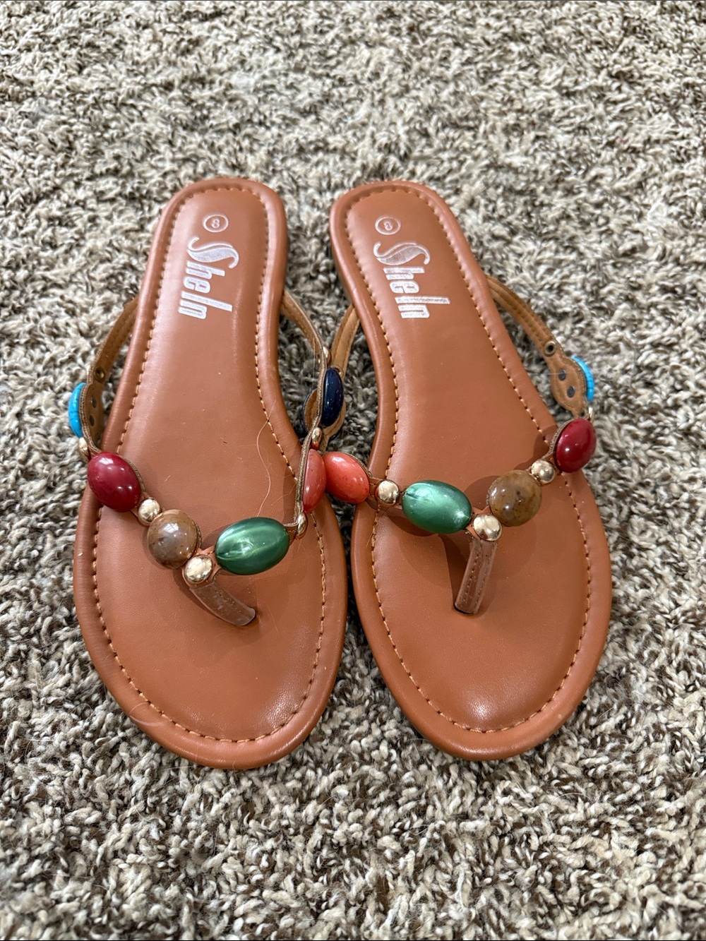 beaded sandal